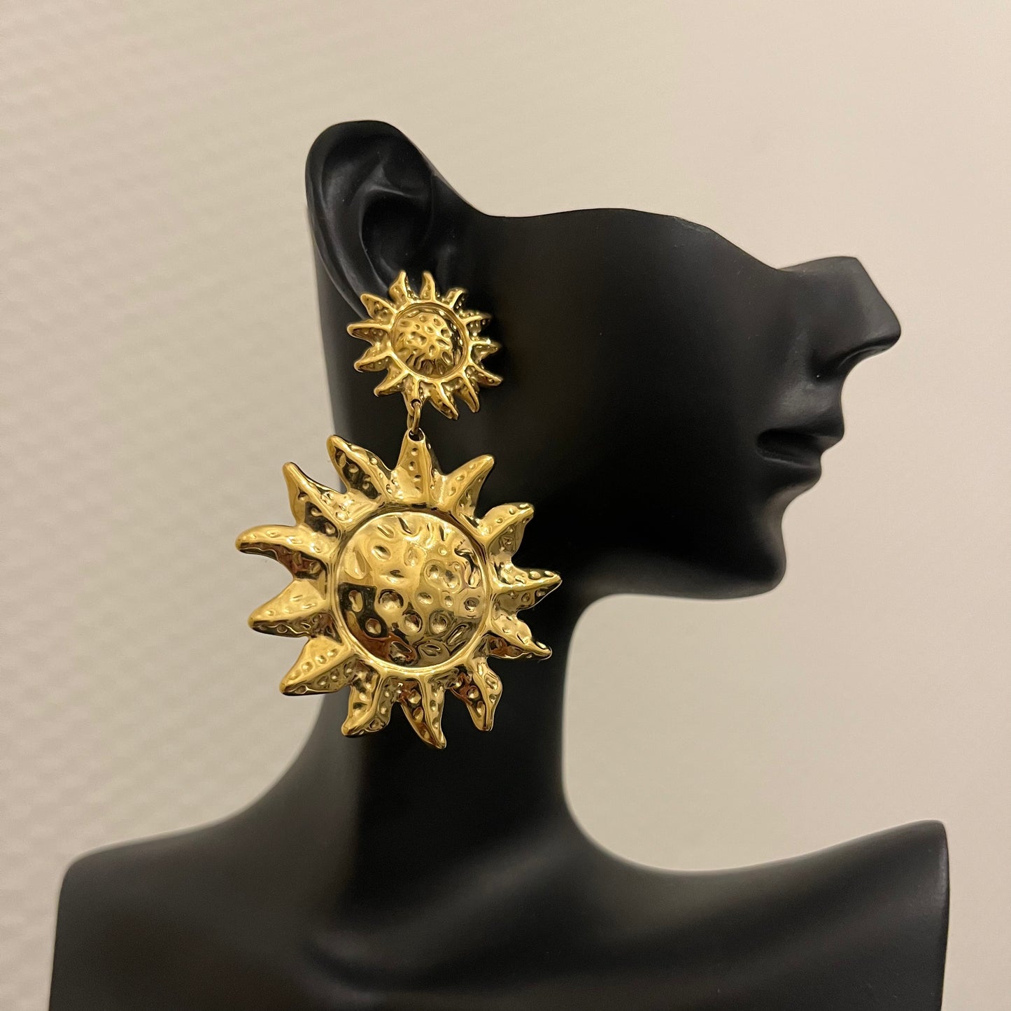 Boucles d'oreilles soleil