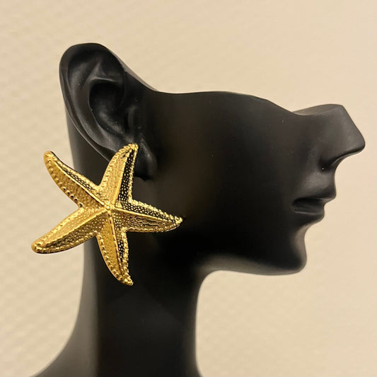 Boucles d'oreilles étoile de mer