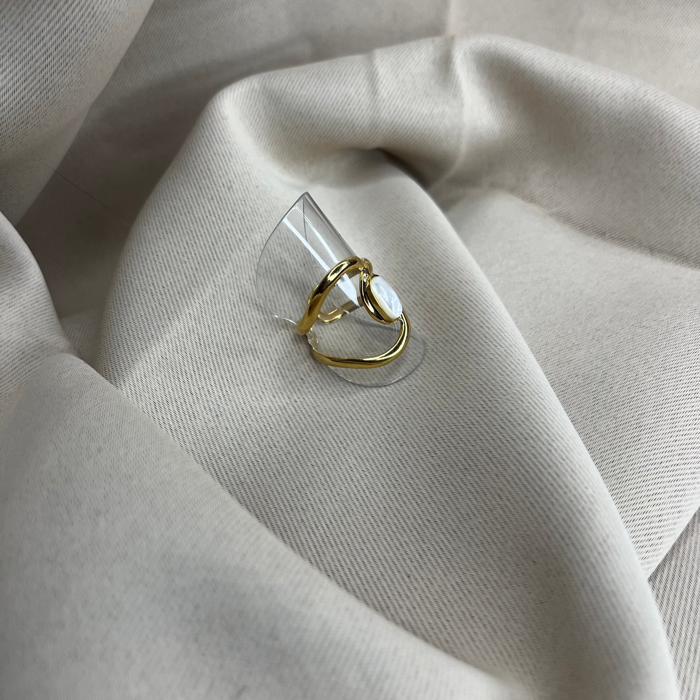 Bague asymétrique