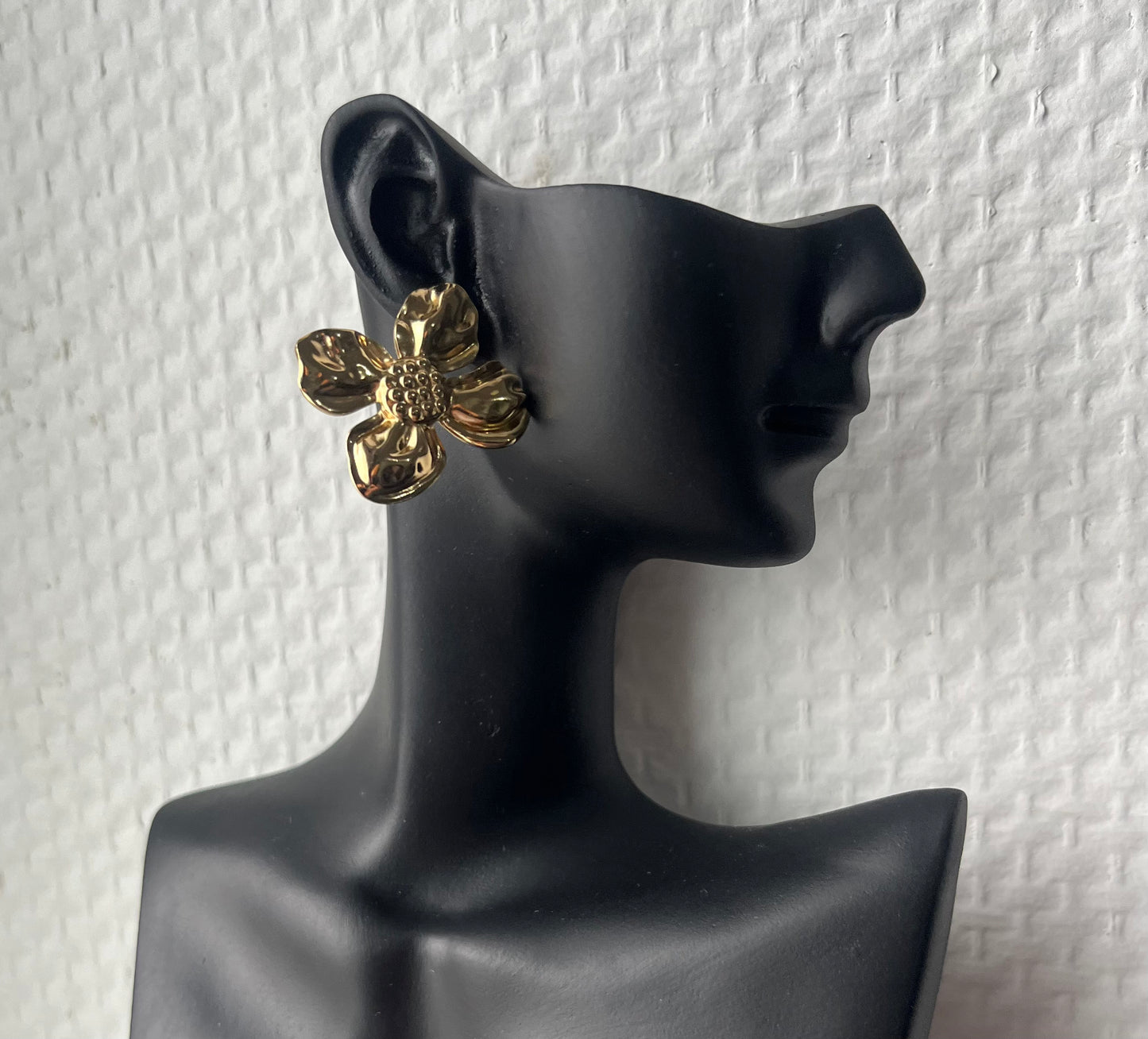 Boucles d'oreilles fleur