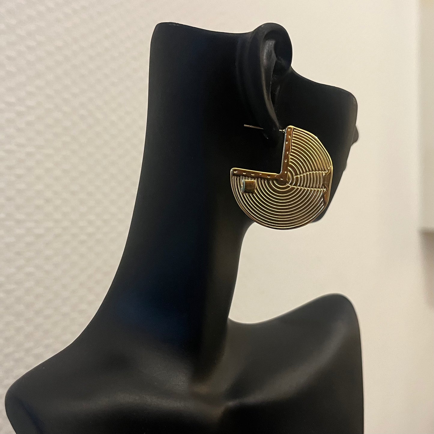 Boucles d'oreilles disques ouverts