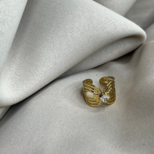 Bague avec motifs