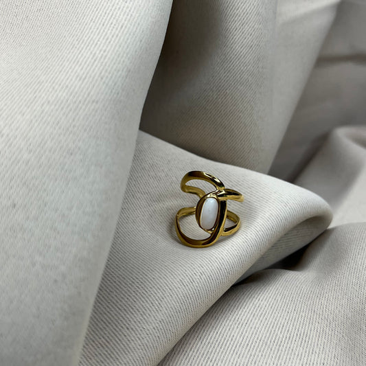 Bague asymétrique
